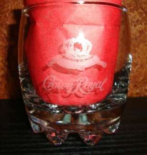 Crown Royal Scotch Whiskey Rocks Glass  