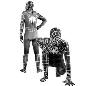  Black Spider man Costume   Childrens Medium Toys & Games