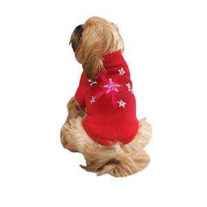 Dog XL TWINKLING STARS Holiday Sweater Clothes X LARGE  