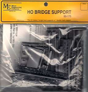 Bridge Support HO Scale 3 3/8 x 9 1/2 8.4 x 24cm  