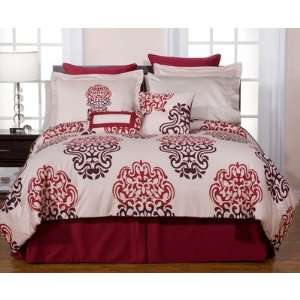   12 Piece Bedding Set in Cherry Blossom Size Full