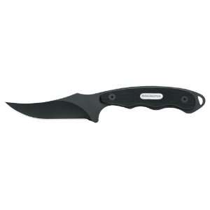 Winchester 22 49447 Skinner Knife, Black w/FineEdge & Sheath