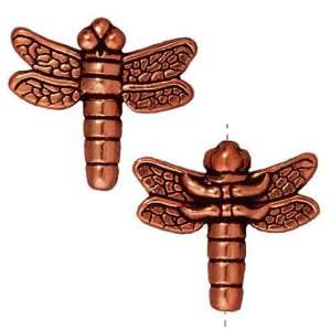   Lead Free Pewter Dragonfly Beads 18mm (2) Arts, Crafts & Sewing