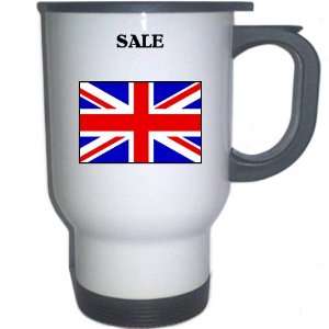    UK/England   SALE White Stainless Steel Mug 