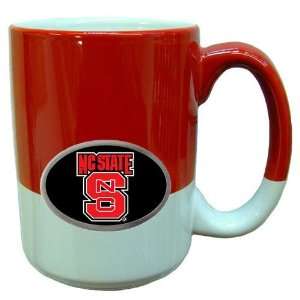 North Carolina State Wolfpack NCAA Team Logo 2 Tone Grande Mug Red 