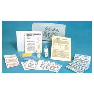  Lyophilized (Freeze Dried) ABO Blood Typing Kit (for 50 