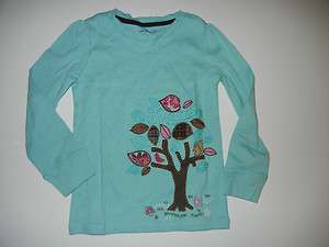 Baby Gap Chelsea Blue Tree Top Shirt 5T LR  
