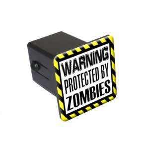   By Zombies   2 Tow Trailer Hitch Cover Plug Insert Truck Pickup RV