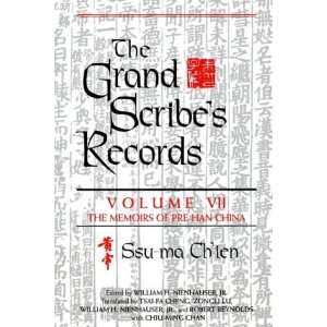  The Grand Scribes Records, Vol. 7 The Memoirs of Pre Han 