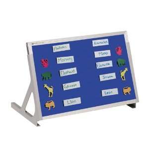   Easel, Markerboard/Hook and Loop Fabric Surface, 18