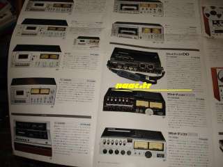 SONY 1977 TC TC K EL SERIES JAPAN CATALOG TC 808 2 765  