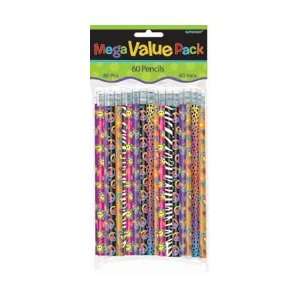  Mega Value Pack Party Favors 60/Pkg Girl Pencils