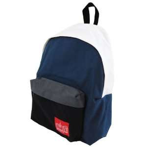   Portage Multi Color Big Apple Backpack, Navy/White