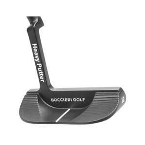 Boccieri Golf Mid Weight Series Black J2 Blade Offset Heavy Putter 