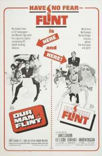 Our Man Flint 27 x 40 Movie Poster James Coburn, B  