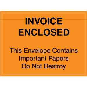  BOXPL416   4 1/2 x 6 Important Papers Enclosed Envelopes 