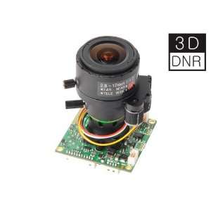   0001Lux(Sens Up), 3.6mm Board lens, DC12V, 32x32m, 3 Pin BNC Cable