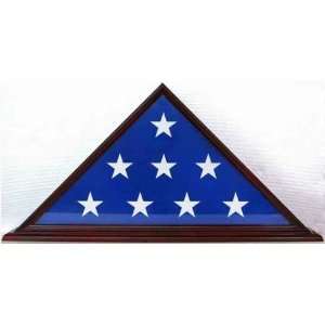  Triangle flag display case 