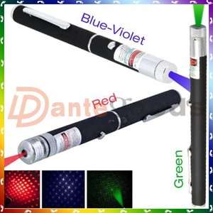   Red Blue Purple Combo Kaleidoscopic Laser Pointer Beam Pen Fast USA