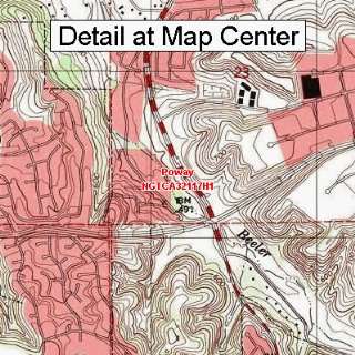 USGS Topographic Quadrangle Map   Poway, California (Folded/Waterproof 