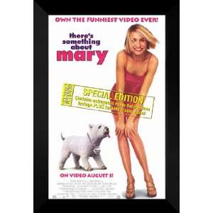  Theres Something About Mary 27x40 FRAMED Movie Poster 