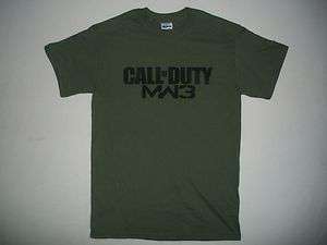New COD call of duty modern warfare 3 MW3 t shirt tee shirt t  