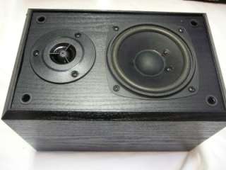 Advent AV5 Surround Sound Speakers With Center Channel Black Real NICE 