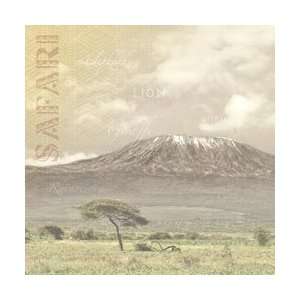  Paper House Travel Paper 12X12 Mount Kilimanjaro 12TRP 