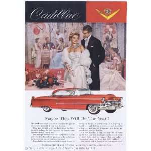   Cadillac Maybe THIS Will Be The Year Vintage Ad 