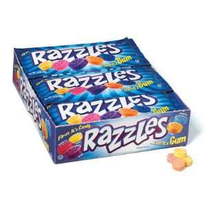 Razzles Gum 24 Count  Grocery & Gourmet Food