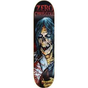  Zero Cole Zombie Axe Skateboard Deck   8.25 Sports 