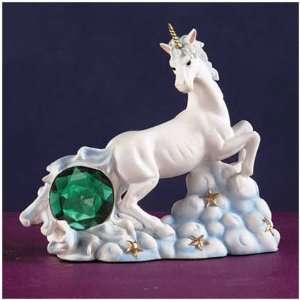  Birthstone Unicorn Figurine