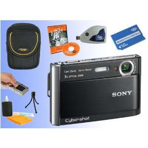  Sony DSC T70 (Black) Digital Camera Kit 1GB Pro DUO 