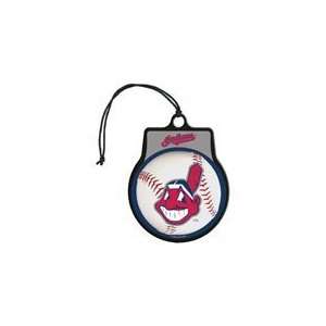   MLB Licensed Team Logo Air Freshener Vanilla Scent  Cleveland Indians