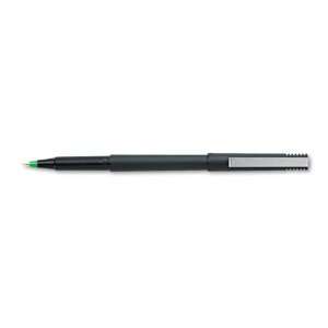  uni ball  Stick Roller Ball Pen, Green Ink, Micro Fine, 0 