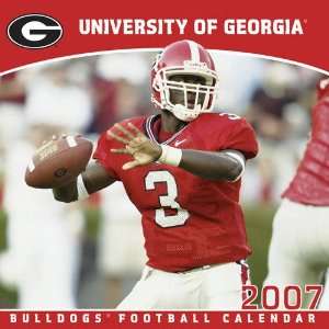  Georgia Bulldogs 12x12 Wall Calendar 2007 Sports 