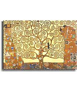 Gustav Klimt The Tree of Life Stetched Canvas Art  