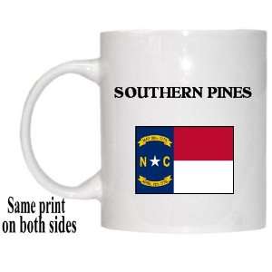   State Flag   SOUTHERN PINES, North Carolina (NC) Mug 