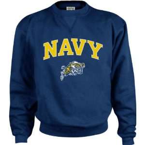  Navy Midshipmen Kids/Youth Perennial Crewneck Sweatshirt 