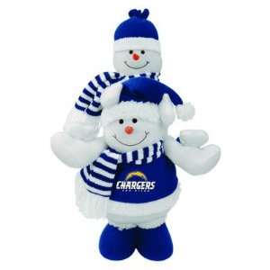  NFL Two Snow Buddies Table Top   San Diego Chargers