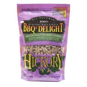    BBQrs Delight Hickory Wood Pellets 1lb Bag 