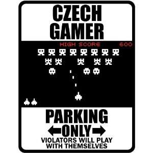     80S Game)  Czech Republic Parking Sign Country