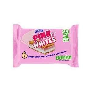 Caxton Pink And White 6 Wafers   Pack of Grocery & Gourmet Food