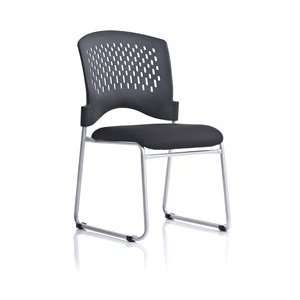  Sled Base Padded Seat Stacking Chair by Ergo Office 