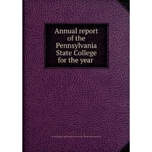 Pennsylvania State College for the year Pennsylvania State College 