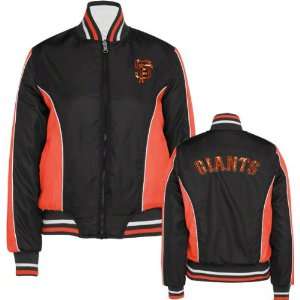 San Francisco Giants Womens Full Zip Reversible Polyester Jacket 