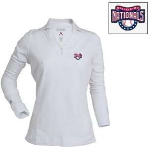  Washington Nationals Womens Fortune Polo by Antigua 
