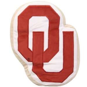   Oklahoma Sooners Team Embroidered Pillow