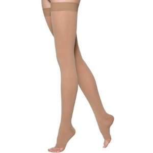 Sigvaris 860 Select Comfort 20 30 mmHg Open Toe Thigh High Compression 