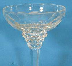 Set of 30 Vintage Tiffin Hand Cut Crystal Wine Glasses  